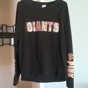 PINK SF Giants sweater